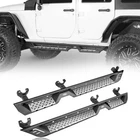 Fit 2007-2018 Jeep Wrangler JK 4Door Off-Road Side Step Nerf Bar Running Board