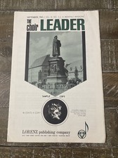 The Choir Leader Sept 1965 Vol 72 No 7 Songbook