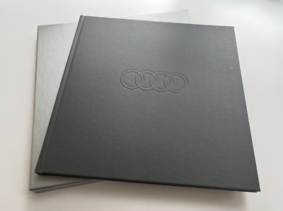 Audi   Sharing a Singular Vision   Vintage Hard Cover Book with Sleeve   2000