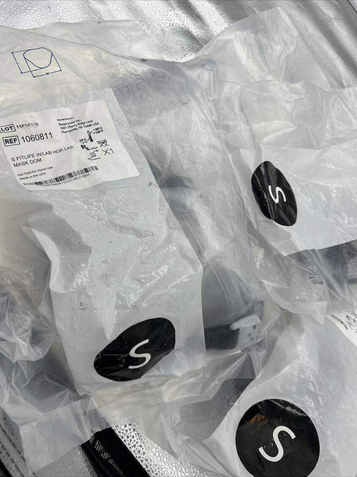 Máscara REF 1060811 S FITLIFE CON LABORATORIO HGR LAB 4 Unid Foto 3 de 4