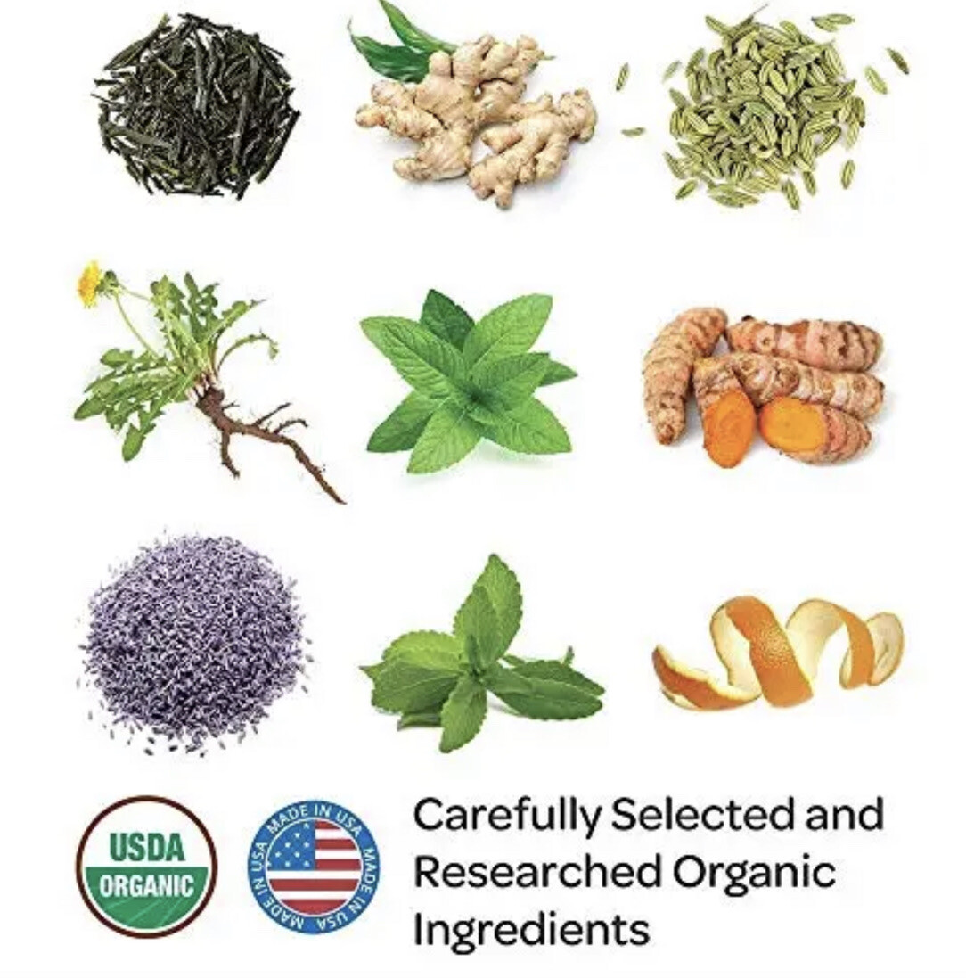 Herbaly Wellness Collection Organic Herbal Ginger Tea 70 g 28 Bag 5/25