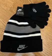 Nike Youth Boys 2pc Beanie  Gloves Set NWT