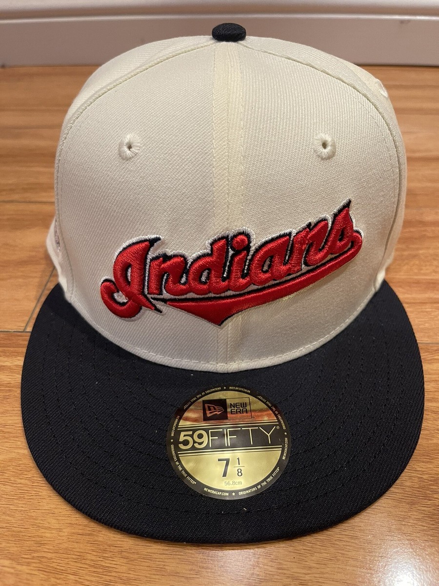 NEW ERA 59FIFTY CLEVELAND INDIANS JACOBS FIELD HAT | eBay