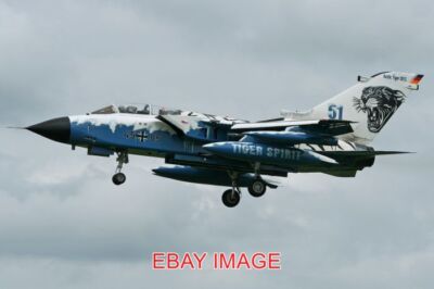 PHOTO  AEROPLANE PANAVIA TORNADO IDS '45+85' 'ARCTIC TIGER 2012' C/N 708 L/N GS2