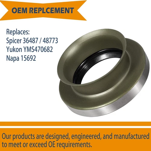 36487 Oil Seal For Dana 50 60 61,Ford F-250 F-350,Chevrolet/GMC/Dodge 1979-1993 - Foto 5 di 13