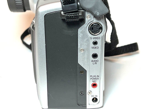Sharp VL-H860U Hi-8 ViewCam. Parts or Repair. Power, Remote, A/V Cable. No Batt. - Picture 6 of 9