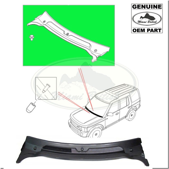 LAND ROVER PANEL COWL TOP LR3 LR4 RANGE SPORT 0613 LR096164 OEM eBay