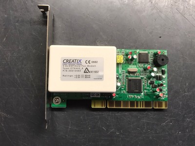 PCI Creatix Intel Corporation Data-Fax-Modem CTX402_8