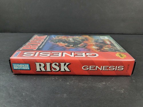 Risk World Conquest (Sega Genesis, 1994) Authentic Complete Game TESTED - Picture 12 of 12