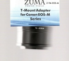 Zuma T-Mount Adapter for Canon EOS-M mount cameras