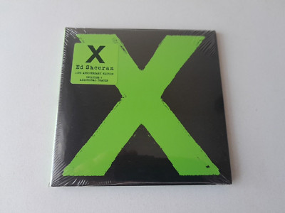 Ed Sheeran X: Limited 10th Anniversary Edition CD (New/Sealed)