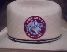 PROFESSIONAL BULL RIDERS "PBR" CLOTH ADHESIVE BACK PATCH 2.5 INCH