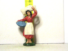 Statuina presepe Bachelite/celluloide  made in italy anni 40/50 serie cm 10  