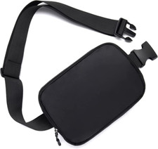 Belt Bag Fanny Pack Crossbody Bags for Women Belt Bag Waist Packs with 3 Pockets