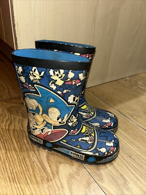 Vintage Wellies Matalan Wellies Boy Sonic The Hedgehog Boys