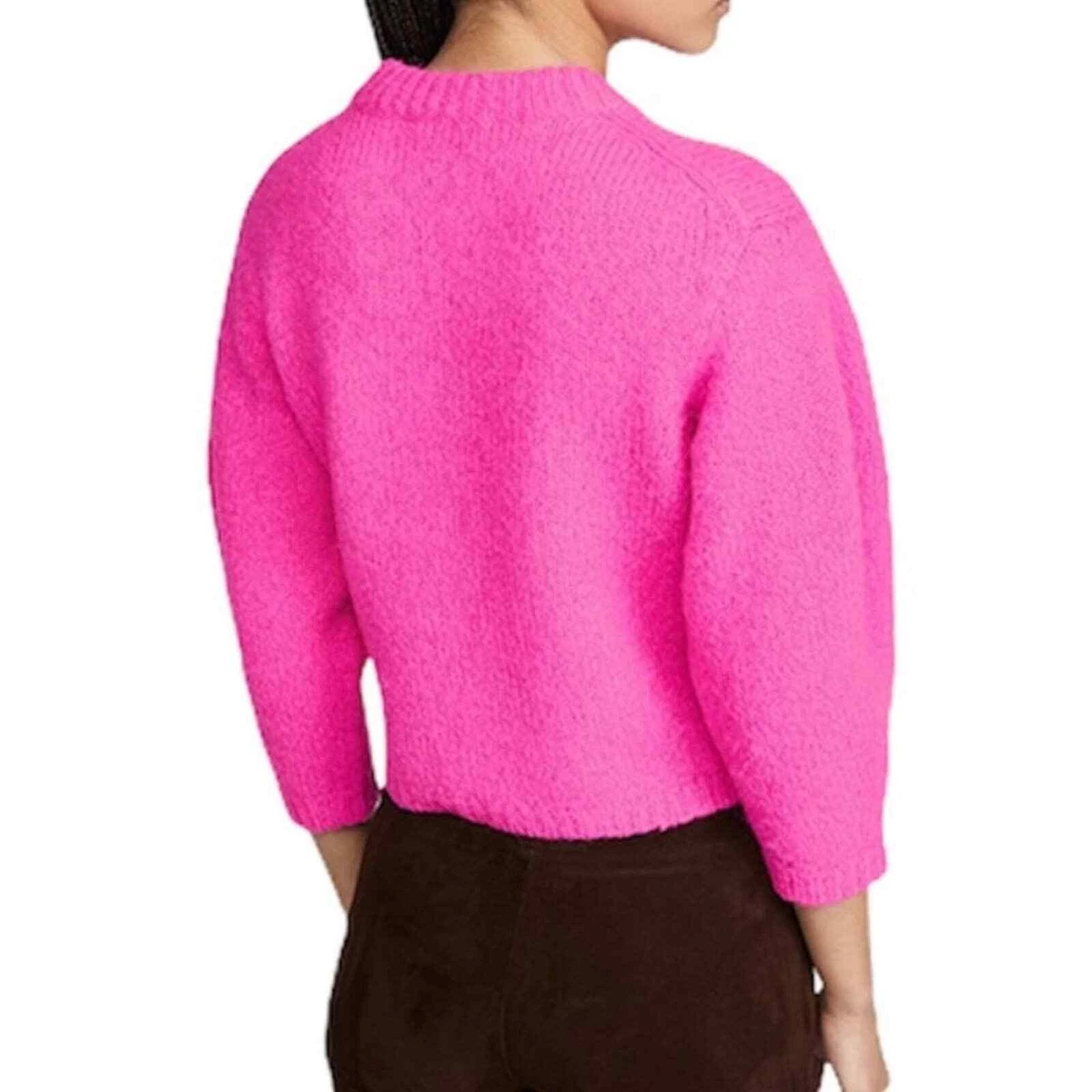 Tibi 2025 pink sweater