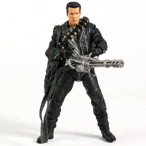 IN US! Terminator 2 Judgment Day T-800 New Action Figure Ultimate Deluxe Arnold - Picture 4 of 7