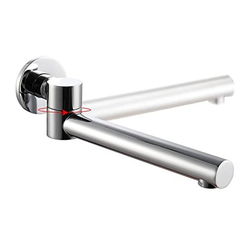 GLYYR Bocca per Vasca da Bagno Rotazione di 180° Bocca Vasca Ottone (h2O)