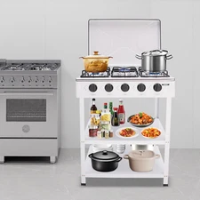 5 Burners Natural Gas Stove Outdoor Portable Camping Cooking Gas Stove 2.5KW