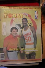 1983 NBA Today-Rockets Re-armament-Bill Fitch & Ralph Sampson(Rookie of  year)
