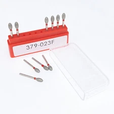 Dental Endodontic 379 Football Diamond Burs SUPÉR Multi-Use Egg Fine Gritting