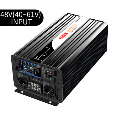 5000W 6000 Watt Power Pure Sinus Wave Inverter DC 48V zu 230V AC Truck