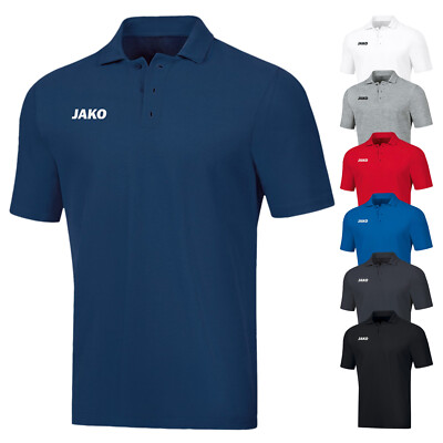 JAKO Poloshirt Base Herren Polohemd kurzarm Golfshirt in 6 Farben 6365