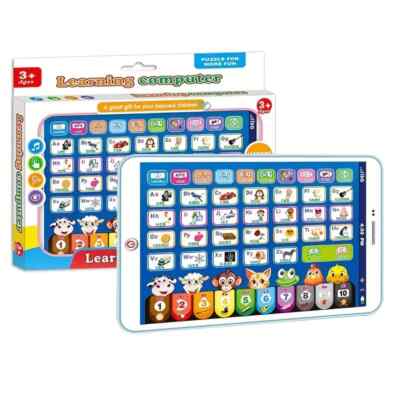 1pc. Interactive Learning Tablet for Youngsters - Education Reader with Alphabet