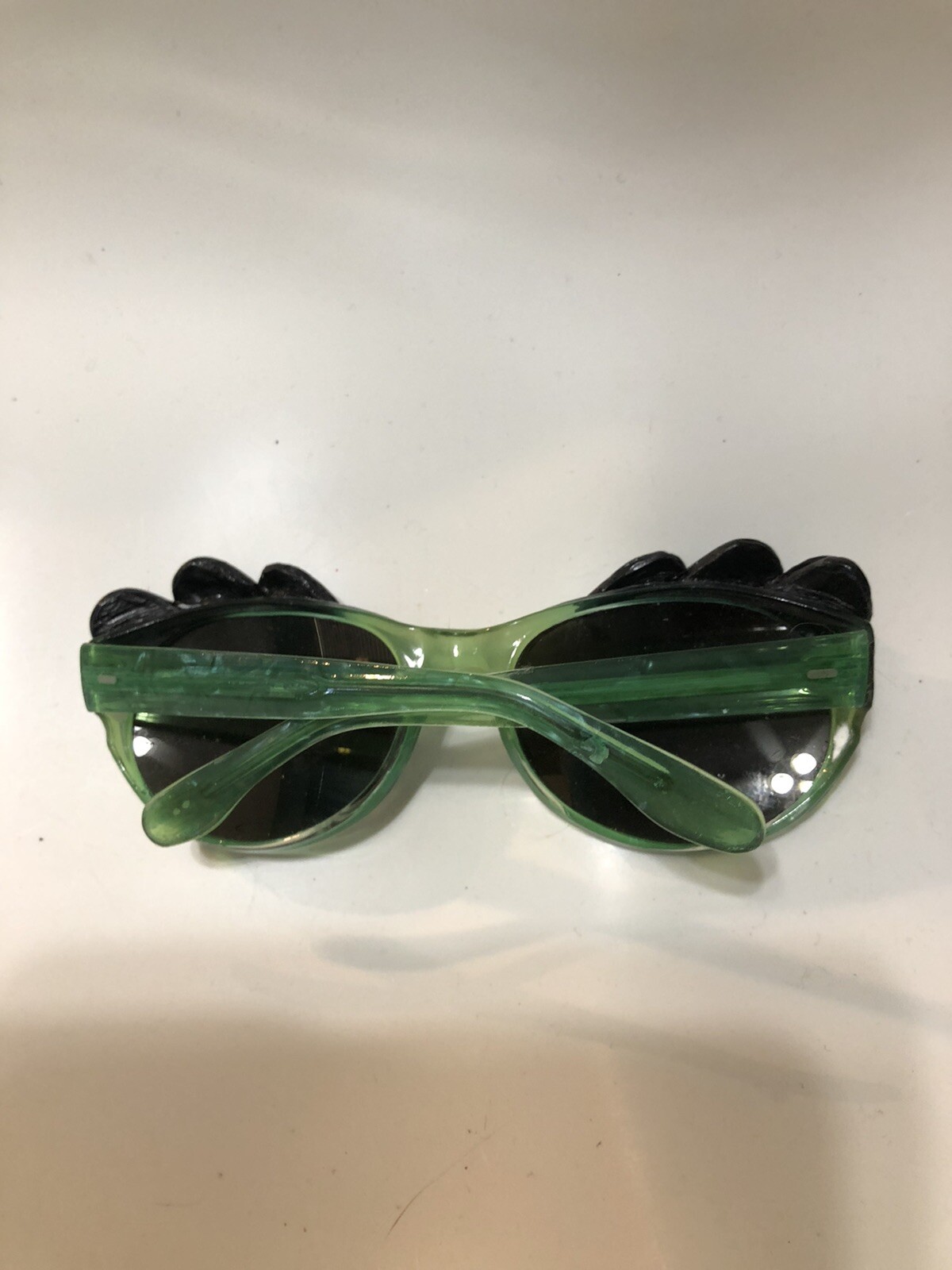 rare VINTAGE irina j OVERSIZED talosel SUNGLASSES  line vautrin michelle lamy image 9
