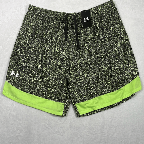 Under Armour Loose fit UA 9" Stretch Printed Training Shorts NWT Men's 2XL