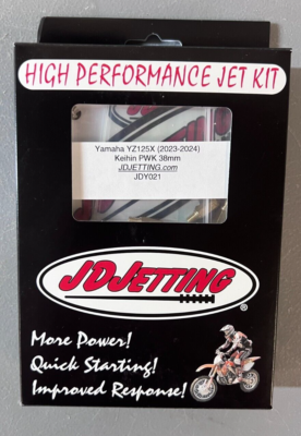 JD Jetting Jet Kit Yamaha YZ125X 2023-2024 YZ 125 X JDY021 Main