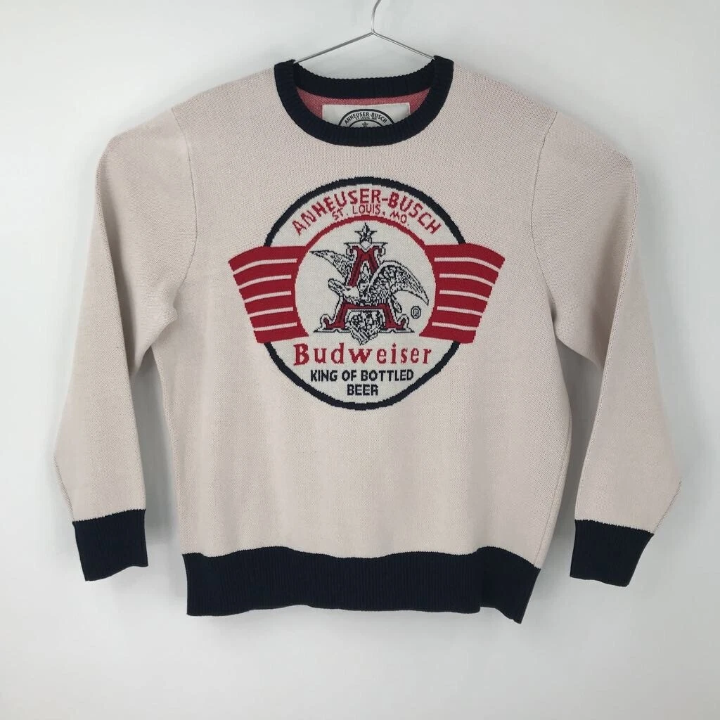 Budweiser crew neck new arrivals