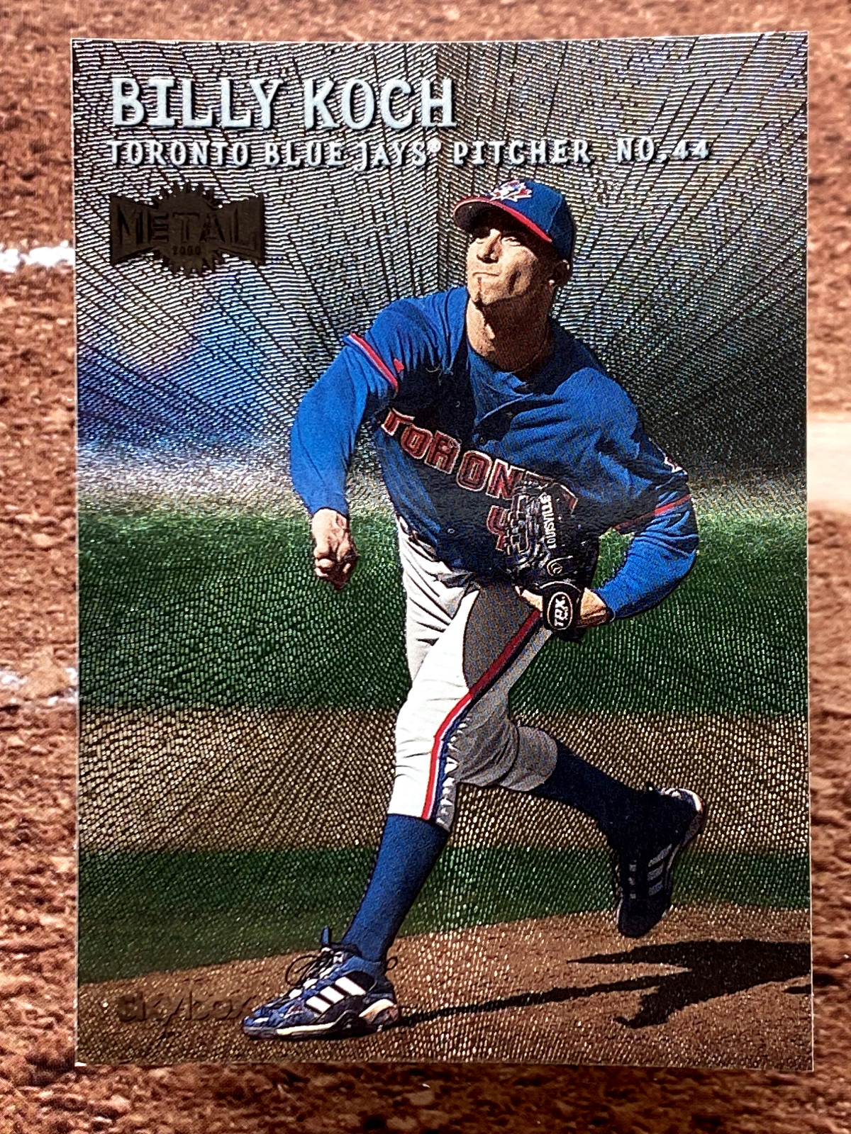 Billy Koch 2000 Skybox Metal #172 Toronto Blue Jays