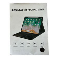iPad Wireless Keyboard Case   Black Backlit Cover Compatible w/ Multiple Models