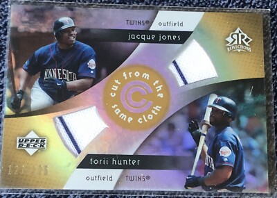 2005 Reflections Cut from the Same Cloth /225 Jacque Jones Torii Hunter