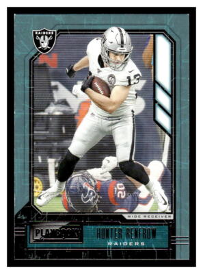2020 Panini Playbook #4 Hunter Renfrow   Raiders