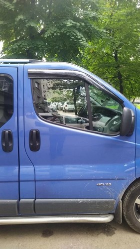 2PCS VAUXHALL VIVARO 2003-2015 EXTERNAL FIT WIND RAIN SUN SMOKE GUARD DEFLECTORS - Picture 18 of 24