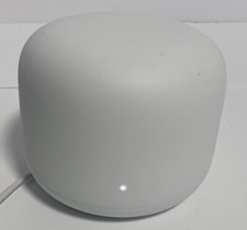 Google Nest Wi-Fi Router, Model H2D, White/Read