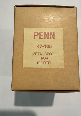 PENN REEL PART - 47-105 Spool Assembly Complete - Fits Silver Series 105 105C