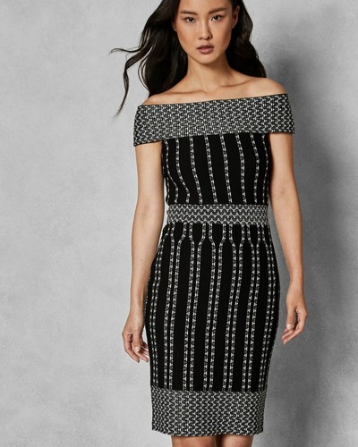 ted baker jacquard dress