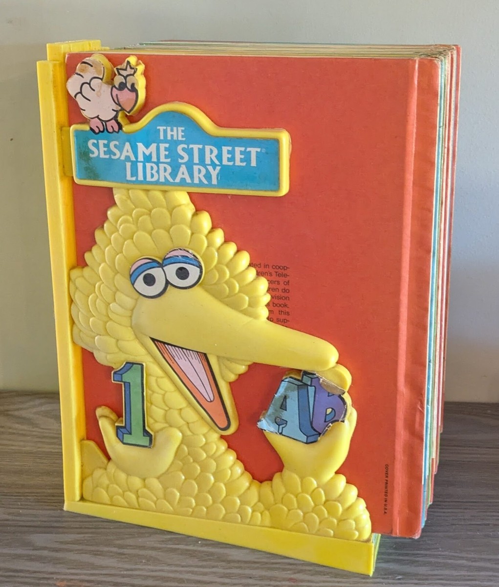 The Sesame Street Library Vol 1 - 15 Set Hardcover Vintage Big