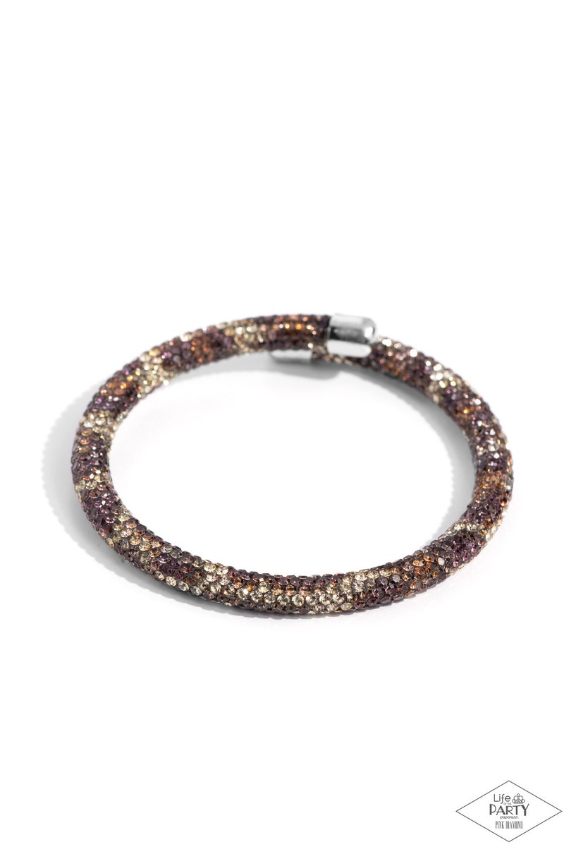 Paparazzi ~ Stageworthy Sparkle Multi Cheetah Bracelet