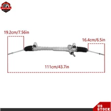 Power Steering Rack and Pinion Assembly For Chevy Malibu Pontiac G6 Saturn Aura