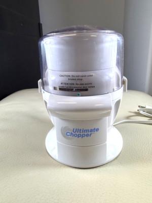 Ultimate Chopper CH-1 Food Processor 600 Watts 750 Max power WORKS  Blades SHARP
