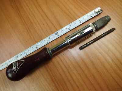 Stanley Yankee 135A Ratschenpumpenschraubendreher 1 flache Spitze, hergestellt in UK - nicht China