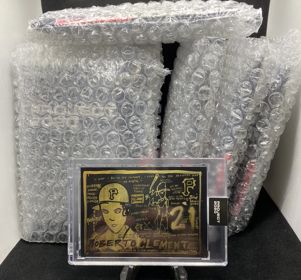 Topps Project 2020 Roberto Clemente Gregory Siff #362. Short Print - Image 3 of 4