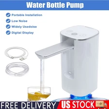 Water Bottle Switch Pump Electric Automatic Universal Jug Dispenser 5 Gallon USB