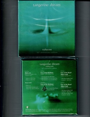 TANGERINE DREAM - RUBYCON 50th ANNIVERSAY EDITION (5CD 2025) NEW *11 TRACKS*