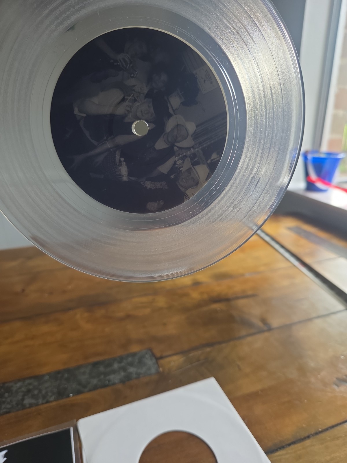 Far From Breaking Identity EP 7" Clear Vinyl Record Release /138 Youngblood VTG image 5