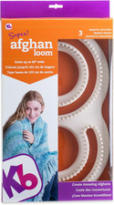 Afghan Knitting Loom for Blankets, Loom Knitting Blankets, S Shaped Loom